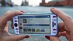 App de Telegram en Moscú. 