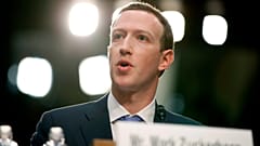 FILE - Facebook CEO Mark Zuckerberg testifies before a joint hearing of the Commerce and Judiciary Committees on Capitol Hill in Washington, April 10, 2018. 