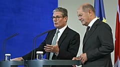 Keir Starmer y Olaf Scholz