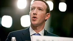 Meta CEO'su Mark Zuckerberg, Washington'daki Capitol Hill'de Ticaret ve Yargı Komiteleri'nin ortak duruşması öncesinde ifade verdi, 10 Nisan 2018.