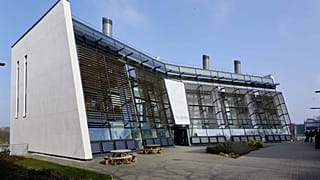 The BRIGHT building, a 5 storey hempcrete building at University of Bradford