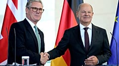 Am Dienstag empfing Olaf Scholz Keir Starmer in Berlin.