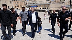 Israels rechtsextremer nationaler Sicherheitsminister Itamar Ben-Gvir, Dienstag, 13. August 2024.