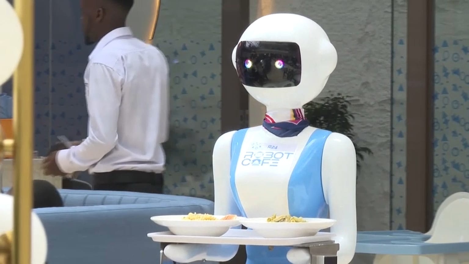 Le Robot Cafe a ouvert ses portes il y a deux mois à Nairobi, au Kenya