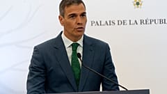 Pedro Sánchez en Senegal.
