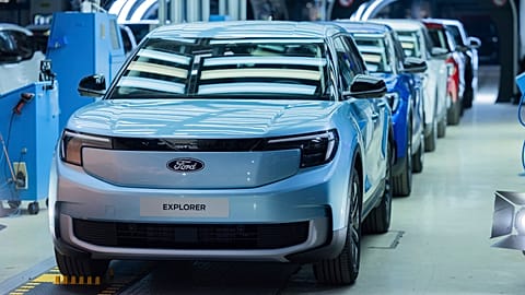 The first electric car produced by Ford in Europe at their Cologne factory 