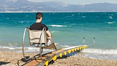 Playas accesibles para personas con discapacidad
