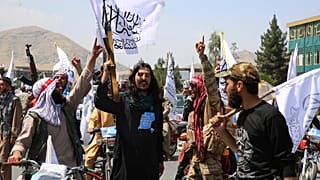 مبارزان طالبان سومین سالگرد خروج نیروهای تحت رهبری ایالات متحده از افغانستان را جشن می گیرند، 14 اوت 2024