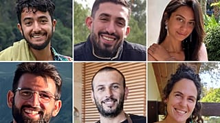 A Hostages Family Forum által az AP rendelkezésére bocsátott fotó az áldozatokról 