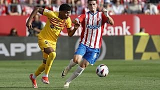 Girona ile Barcelona arasında oynanan futbol maçından bir kare / Mayıs 2024