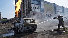 حمله موشکی و پهپادی به اوکراین