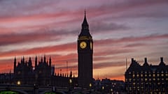 The Elizabeth Tower, known as Big Ben, of the Houses of Parliament, is seen in London, Tuesday, Jan. 17, 2023. (AP Photo/Kin Cheung)