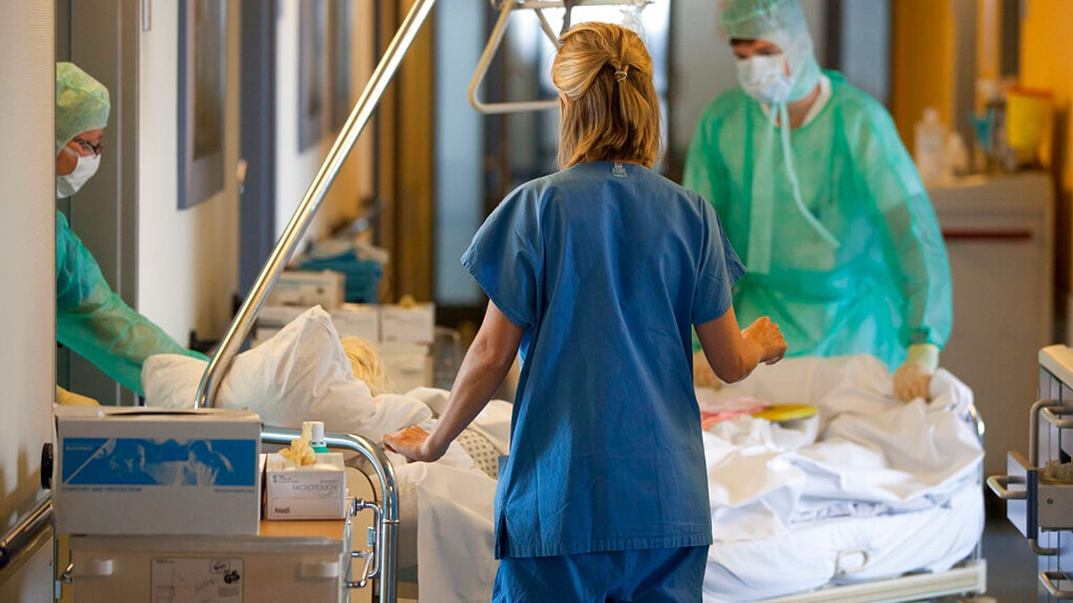 Des soignants ont fait grève ces derniers mois en Allemagne, en Slovénie et en Suède.
