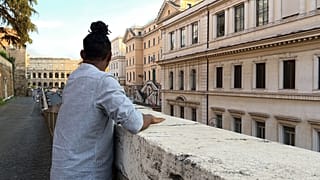 Il vicepresidente di Italiani senza cittadinanza Sonny Olumati