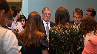 İngiltere Başbakanı Keir Starmer, Almanya'da medya mensuplarının sorularını yanıtlıyor, 28 Ağustos 2024