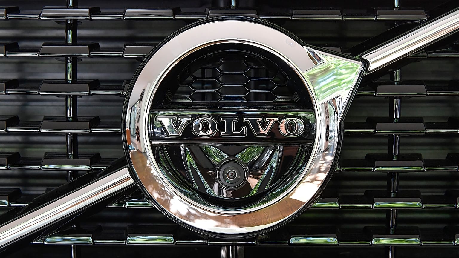 Volvo logo.