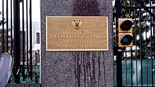 Oroszország amerikai nagykövetsége Navalnij orosz ellenzéki politikus halála idején