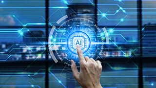 گرافیک تزئینی از فناوری هوش مصنوعی