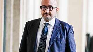 Le ministre de la culture italien Gennaro Sangiuliano