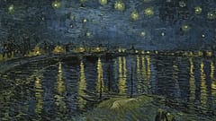Starry Night on the Rhone (1888) by Vincent van Gogh