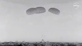 La cápsula Starliner de Boeing aterrizando en Nuevo Mexico, 07/09/2024