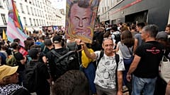 Demonstrationen in Frankreich fanden in 150 Städten statt.
