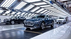 Audi Brüksel'de Audi e-tron Sportback üretimi Audi Brüksel'de Audi e-tron Sportback üretimi.