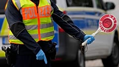 Ein deutscher Polizist.