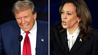 Donald Trump és Kamala Harris amerikai elnökjelöltek egy szeptember 10-i vitán