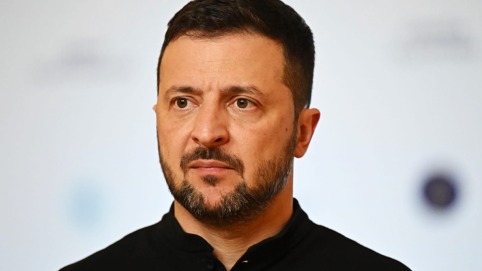 Il presidente dell'Ucraina Volodymyr Zelensky al quarto vertice della Piattaforma Crimea a Kiev, Ucraina (11 settembre 2024)