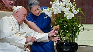 Papst Franziskus ist auf der letzten Etappe seiner Südostasien-Reise von wichtigen Regierungsvertretern in Singapur begrüßt worden. 