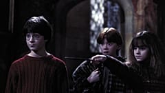 Rupert Grint, Daniel Radcliffe y Emma Watson en 'Harry Potter y la piedra filosofal' 