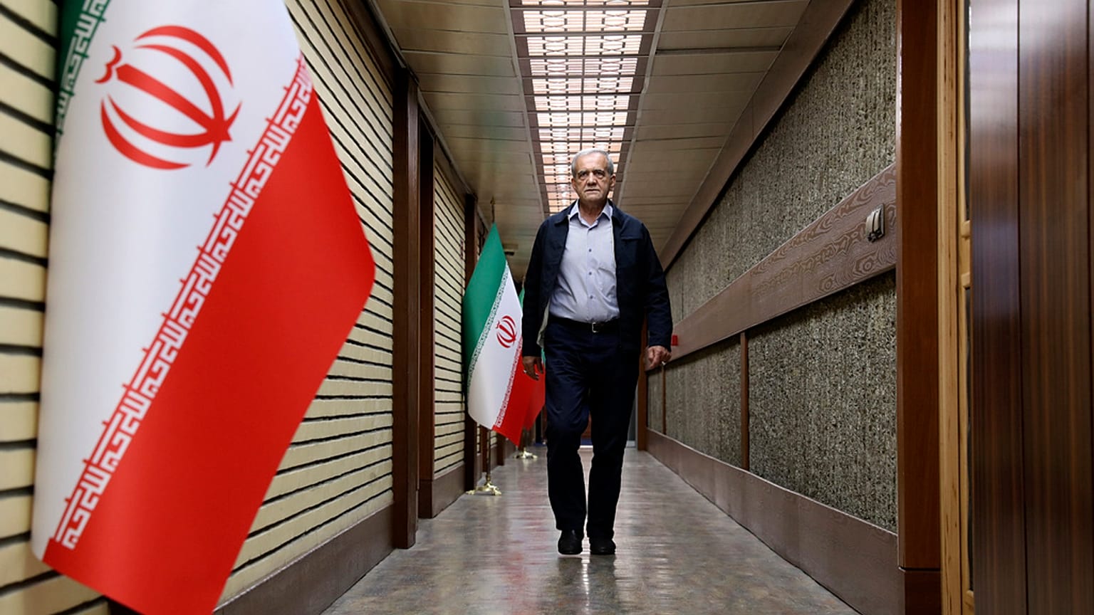 الرئيس الإيراني مسعود بزشكيان