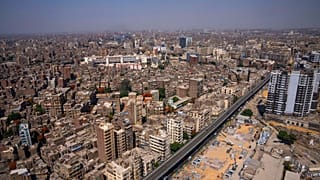 El Cairo visto desde arriba