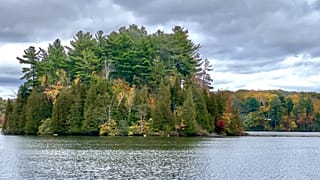 La Echo Island, Quebec, Canada