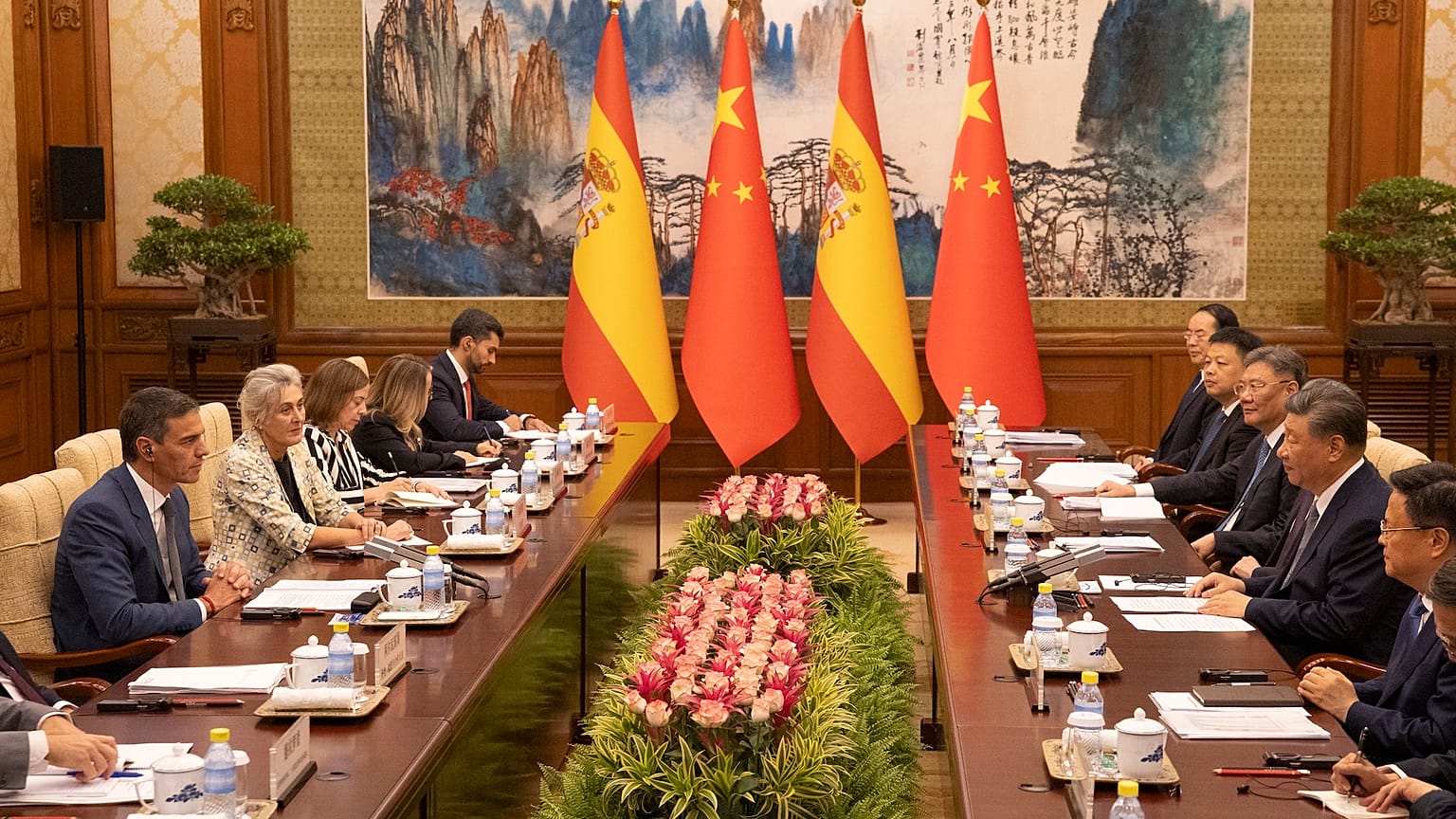Les tensions commerciales entre la Chine et l'UE ont été évoquées lors de la rencontre entre le Premier ministre espagnol Pedro Sanchez et le président chinois Xi Jinping à Pékin la semaine dernière.