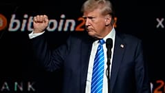 Cumhuriyetçi başkan adayı eski Başkan Donald Trump, Temmuz 2024'te Bitcoin 2024 Konferansı'nda konuşuyor
