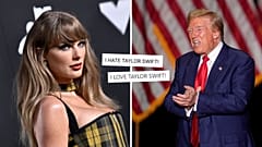 Les réactions contre le message de haine de Donald Trump s'intensifient : "J'AIME TAYLOR SWIFT".