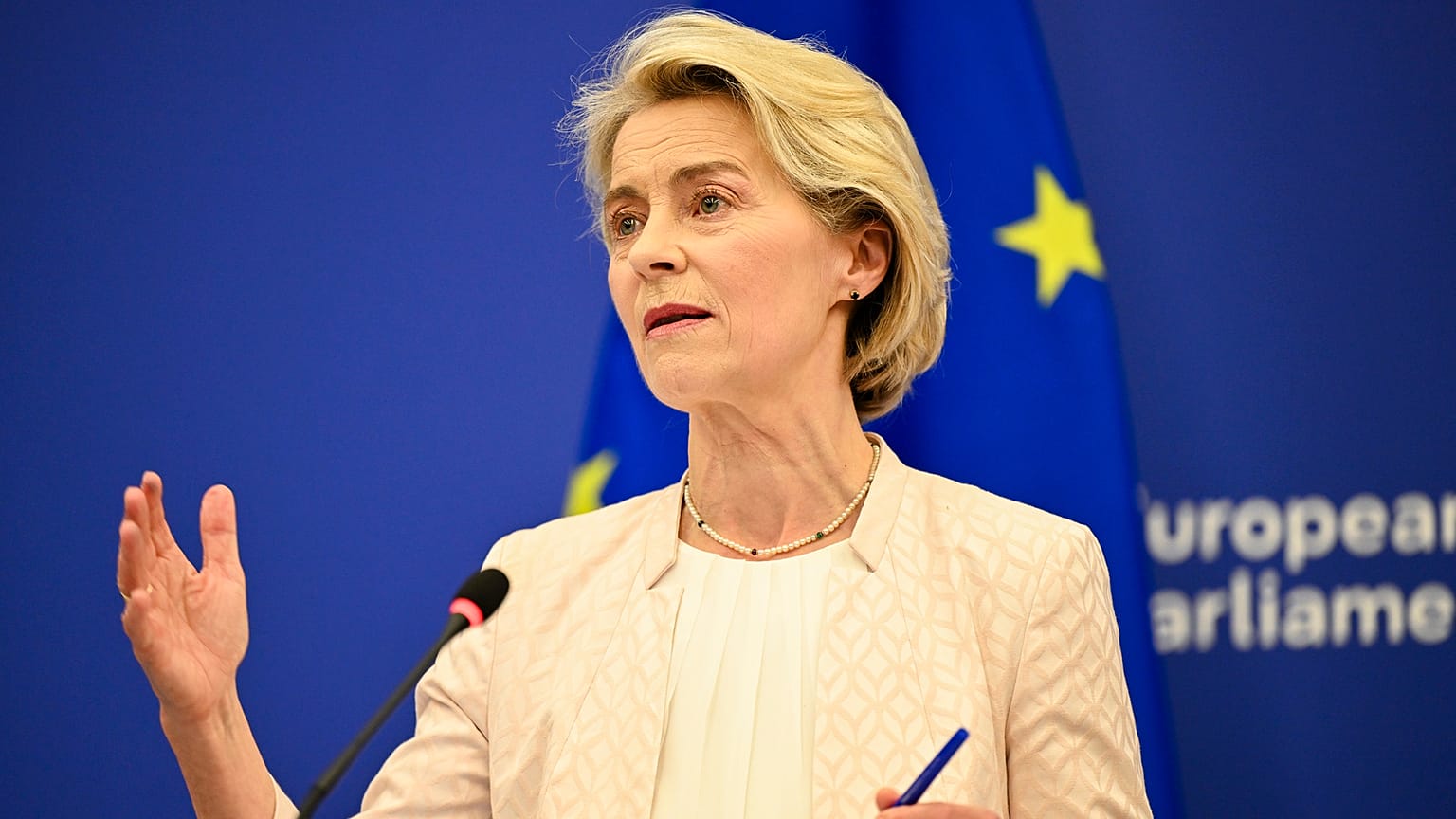 Ursula von der Leyen, présidente de la Commission européenne
