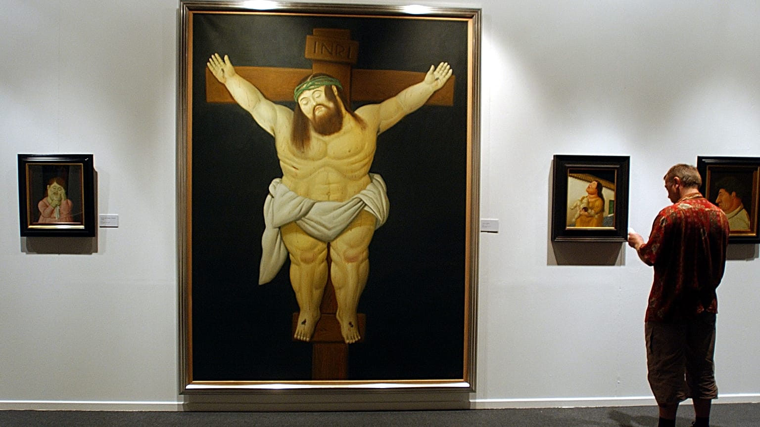 Imagen de la exposicióon de Botero