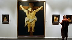 Imagen de la exposicióon de Botero