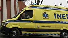 Imagen de una de las ambulancias