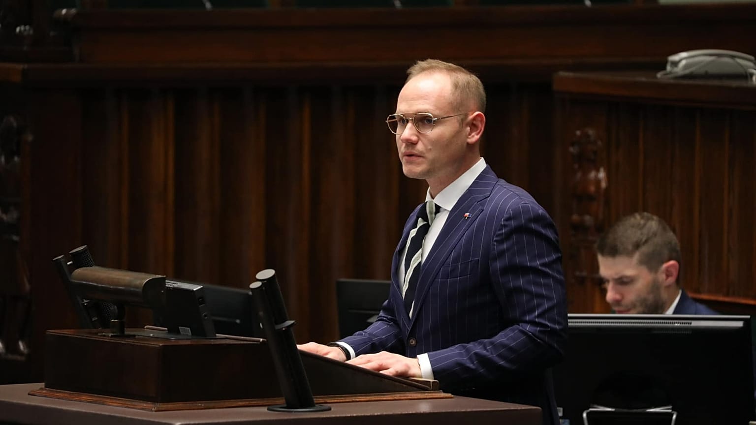 Maciej Kopiec, a lengyel Új Baloldal szenátora