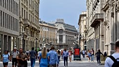 Milan is a very popular shopping destination for tourists
