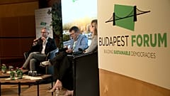 Panelbeszélgetés az amerikai elnökválasztásról a Budapest Fórumon