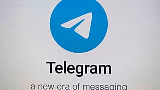 Логотип приложения "Телеграм"