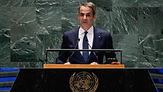 Ο Έλληνας πρωθυπουργός Κυριάκος Μητσοτάκης σε παλαιότερη ομιλία του στη ΓΣ του ΟΗΕ στη Νέα Υόρκη