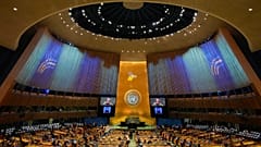 Mexico's Foreign Secretary Alicia Bárcena speaks to the United Nations General Assembly during Summit of the Future, Sunday, September 22, 2024 at UN headquarters. 