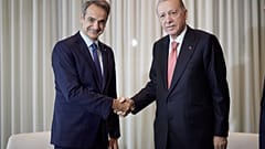 Από τη συνάντηση Μητσοτάκη - Ερντογάν στη Νέα Υόρκη