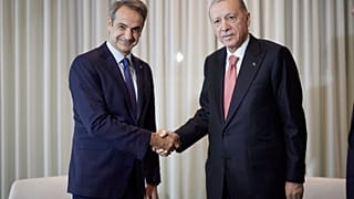 Από τη συνάντηση Μητσοτάκη - Ερντογάν στη Νέα Υόρκη